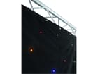 EUROLITE CRT-120 LEDs multicolor sound, DMX 3x2m Vorhang, Backdrop B1