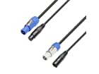 Adam Hall Cables 8101 PSDT 0150 - Netz- & DMX Kabel 1,5m
