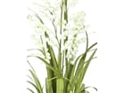 Europalms Glockenblume, weiß, 105cm - Kunstpflanze