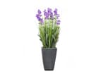 Europalms Lavendel, lila, im Dekotopf, 45cm - Kunstpflanze