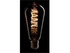 Showtec LED Filament Bulb E27, 5W, dimmbar, Gold-Glasabdeckung, ST64