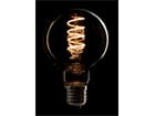 Showtec LED Filament Bulb E27, 5W, dimmbar, Gold-Glasabdeckung, G80