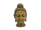 Europalms Buddhakopf, antik-gold, 75cm