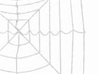 EUROPALMS Halloween Spinnennetz, 180x180 cm