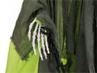 EUROPALMS Halloween Figur Skelett mit grünem Umhan