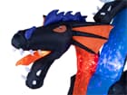 EUROPALMS Halloween Aufblasbare Figur Drache, animiert, 208cm