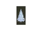 Tanne glitzerweiß, UV, inkl.Ständer 240cm, Christbaum, Weihnachtsbaum