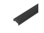 Artecta Profile Pro 1 Schwarzes Aluminiumprofil für <12 mm breite LED-Streifen -2 m