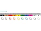 NEUTRIK ACRF-0, farbiger Markierungsring, SCHWARZ, für 4- und 5-polige A und B Serie Einbaubuchsen