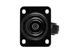 Adam Hall Hardware 372081 BLK - Lenkrolle 80 mm, schwarz, ohne Feststeller