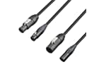 Adam Hall Cables 8101 PSDP5 0300 N - DMX- & Netzkabel PowerCon True In &amp; XLR 5-Pol female au