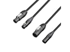Adam Hall Cables 8101 PSDP5 1000 N - DMX- & Netzkabel PowerCon True In &amp; XLR 5-Pol female au