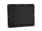 Adam Hall Hardware 88001 D BLK - Einbauschale für Beschriftungsschild 88001, schwarz, für 177x127mm