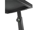 Gravity FDJT 01 - DJ-Tisch mit flexibler Lautsprecher und Laptop Ablage