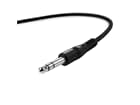 Adam Hall Cables 3 STAR BVV 0015 SET - 6er Set Patchkabel 6,3 mm Klinke Stereo 0,15 m