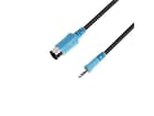 Adam Hall Cables 3 STAR B WMIDI 0060 - TRS Midi Kabel (Typ A) 3,5 mm Klinke TRS auf Midi 5-Pol, 0,6