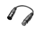 Adam Hall Cables K3 DGF 0020 - DMX Adapter XLR male 5 Pol auf XLR female 3 Pol 0,2 mAdam Hall Cables K3 DGF 0020 - DMX Adapter XLR mal