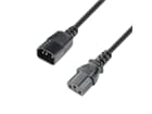 Adam Hall Cables 4 STAR PLK 0500 - Netzkabel - Adam Hall® IEC C13 x IEC C14 - 5 m