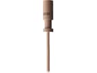 AKG LC81 MD Beige - Miniatur-Ansteckmikrofon, Nieren-Charakteristik, Farbe: Beige, unempfindlich geg