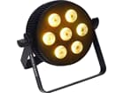 algam Lighting SLIMPAR-710-HEX - Hex - LED-Scheinwerfer, 7 LEDs, 10W, RGBWAUV
