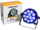 algam Lighting SLIMPAR-1210-HEX - Hex - LED-Scheinwerfer, 12 LEDs, 10W, RGBWAUV