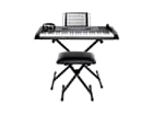 Alesis Harmony 61 MKII Tragbares Keyboard mit 61 Tasten und eingebauten Lautsprechern