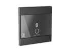 AUDAC WP220/B - Wandbedienfeld, Bluetooth-In, 80x80mm, universell mit sym. Line-Out,