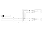 Cordial Y-Kabel 0,3m Klinke 6,3mm Stereo Stecker / 2x Klinke 6,3mm Stereo Buchse