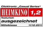 Clicktronic Casual Audiokabel (Cinch-Stecker/Cinch-Stecker), 50 Ohm, 5,0m