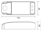 Deko-Light - Netzgerät (CV, AC) dimmbar - BASIC, DIM, CV, HALOGEN, Ultra105