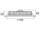 Deko-Light - Deckeneinbauleuchte - LED Panel Round III, 20 W, 3000 K, Weiß