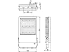 Boden- / Wand- / Deckenleuchte, Atik, 100-240V AC//50-60Hz, Leistung / Leistungsaufnahme: 300,00 W /