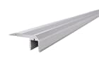 Reprofil Treppenstufen-Profil AL-02-10 für 10 - 11,3 mm LED Stripes, Silber-matt, eloxiert, 1000 mm