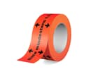 Gerband 404 - Warnband - Klebeband - Bitte mindestens 1,5m Abstand halten! 66m Rolle, 50mm breit