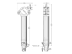 Global Truss Half Coupler Spacer 48-51/50/500kg 210mm PL