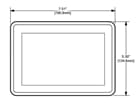 Interactive Technologies Insite Touchscreen 7" Ethernet, weiß