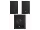 2x JBL IRX112BT Aktiver PA-Lautsprecher mit Bluetooth inkl. JBL IRX115S Subwoofer