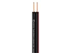 Adam Hall Cables KLS 207 FLB - Flexibles, feinlitziges Lautsprecherkabel 2 x 0,75 mm² schwarz - Laufmeterpreis