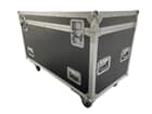 LITECRAFT Pack Case 120 - 58,5 x 119,5 cm, 2+2 Rollen, Production Label, 3 Trennbretter, schwarz