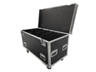 LITECRAFT Pack Case 120 - 58,5 x 119,5 cm, 2+2 Rollen, Production Label, 3 Trennbretter, schwarz