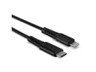 LINDY 31286 1m robustes USB Typ C an Lightning Kabel - USB Typ C Stecker an Lightning