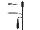 LINDY 31286 1m robustes USB Typ C an Lightning Kabel - USB Typ C Stecker an Lightning
