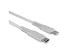 LINDY 31316 1m USB Typ C an Lightning Kabel, weiß - USB Typ C Stecker an Lightning St