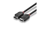 LINDY 36491 1m DisplayPort 1.2 Kabel, Black Line - DP Stecker an Stecker