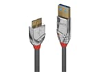LINDY 36659 3m USB 3.2 Typ A an Micro-B Kabel, 5GBit/s, Cromo Line - USB Typ A Stecke