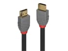 LINDY 36961 0.5m HDMI High Speed HDMI Kabel, Anthra Line - HDMI Stecker an Stecker