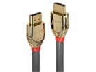 LINDY 37866 10m Standard HDMI Kabel, Gold Line - HDMI Stecker an Stecker