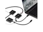 LINDY 38304 Konverter-Satz USB Typ C, MiniDP und DP an HDMI 18G - Immer den richtigen