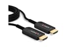 LINDY 38380 Fibre-Optic-Hybrid-Kabel, Ultra High Speed HDMI 8K60, 10m - AOC-Kabel für