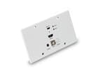 LINDY 38388 - 150m Cat.6 HDMI 4K60 & Type C HDBaseT EU Wall Plate KVM Extender, Transmitter